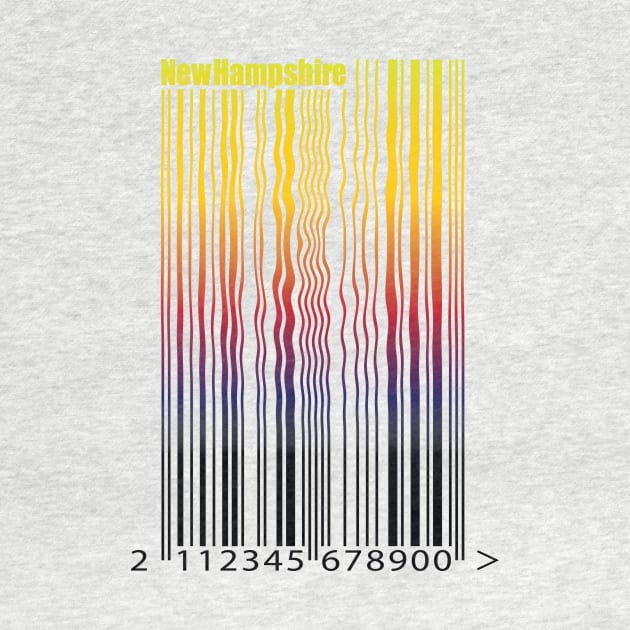 Rainbow barcode by New Hampshire Magazine